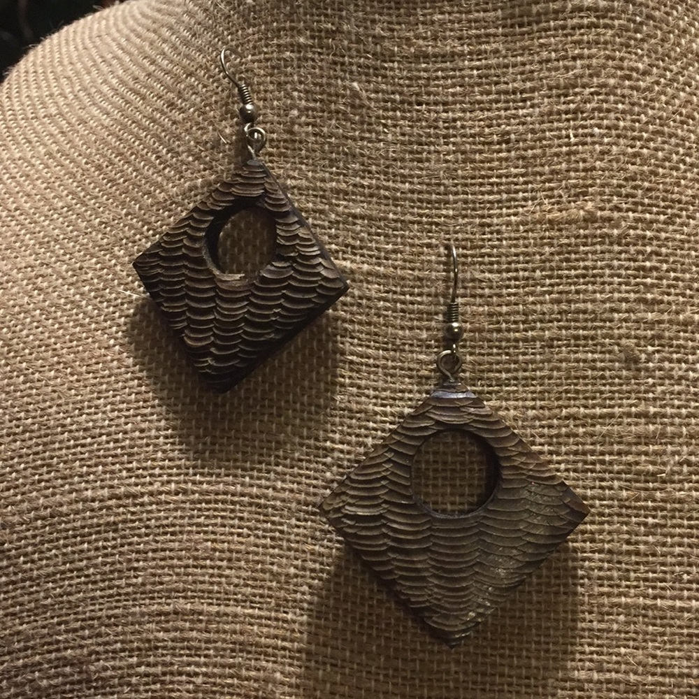 Wooden Earrings